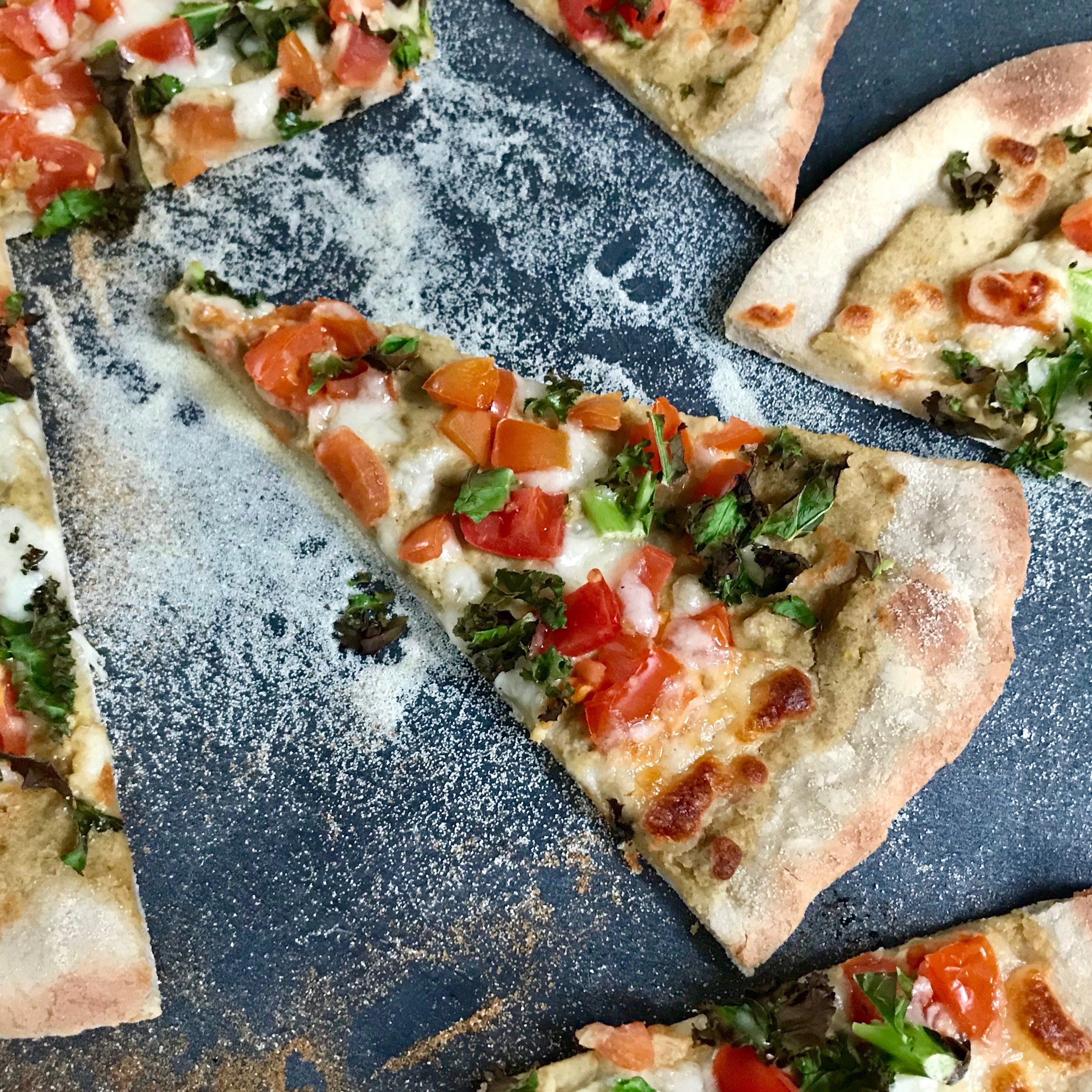 Humous & Kale • The Northern Dough Co