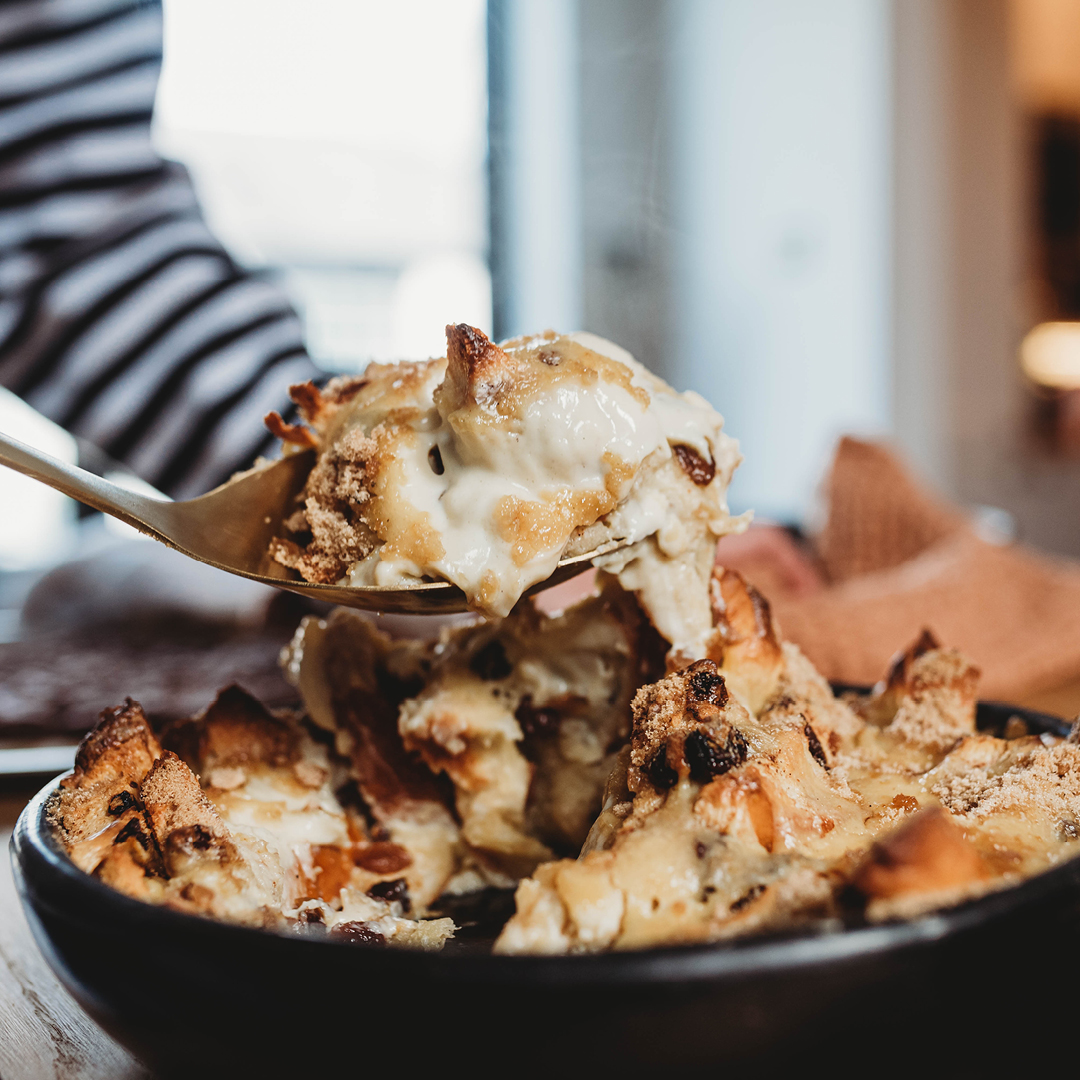 Buttery Bread and Butter Brioche Pudding • The Northern Dough Co