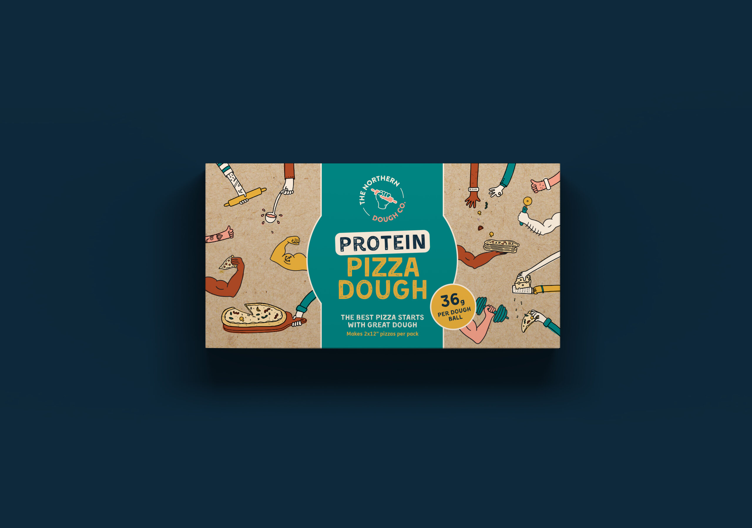 High Protein Pizza Dough The Northern Dough Co